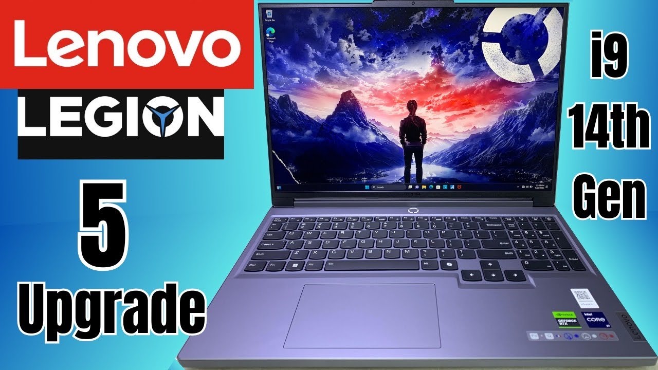 Lenovo Legion 5 disassembly & upgrades i9-14th Gen | #Techayaz