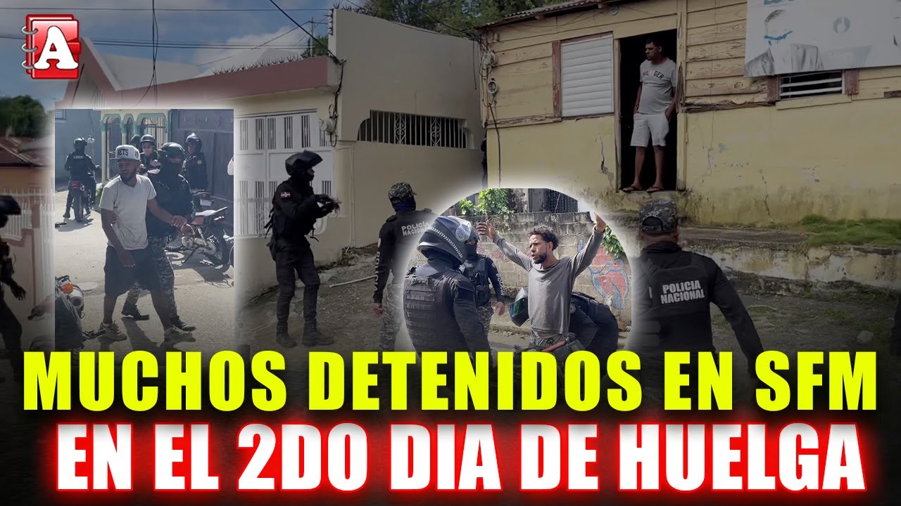 LO QUE NO VISTE DE LA HUELGA EN SU SEGUNDO DÍA CON LA POLICÍA EN SFM