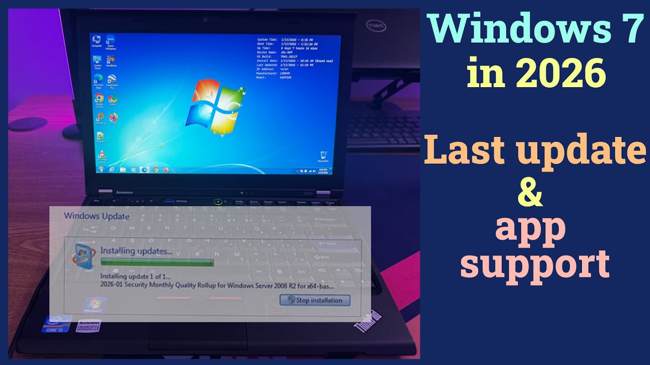 Windows 7 в 2026 году: самое последнее обновление