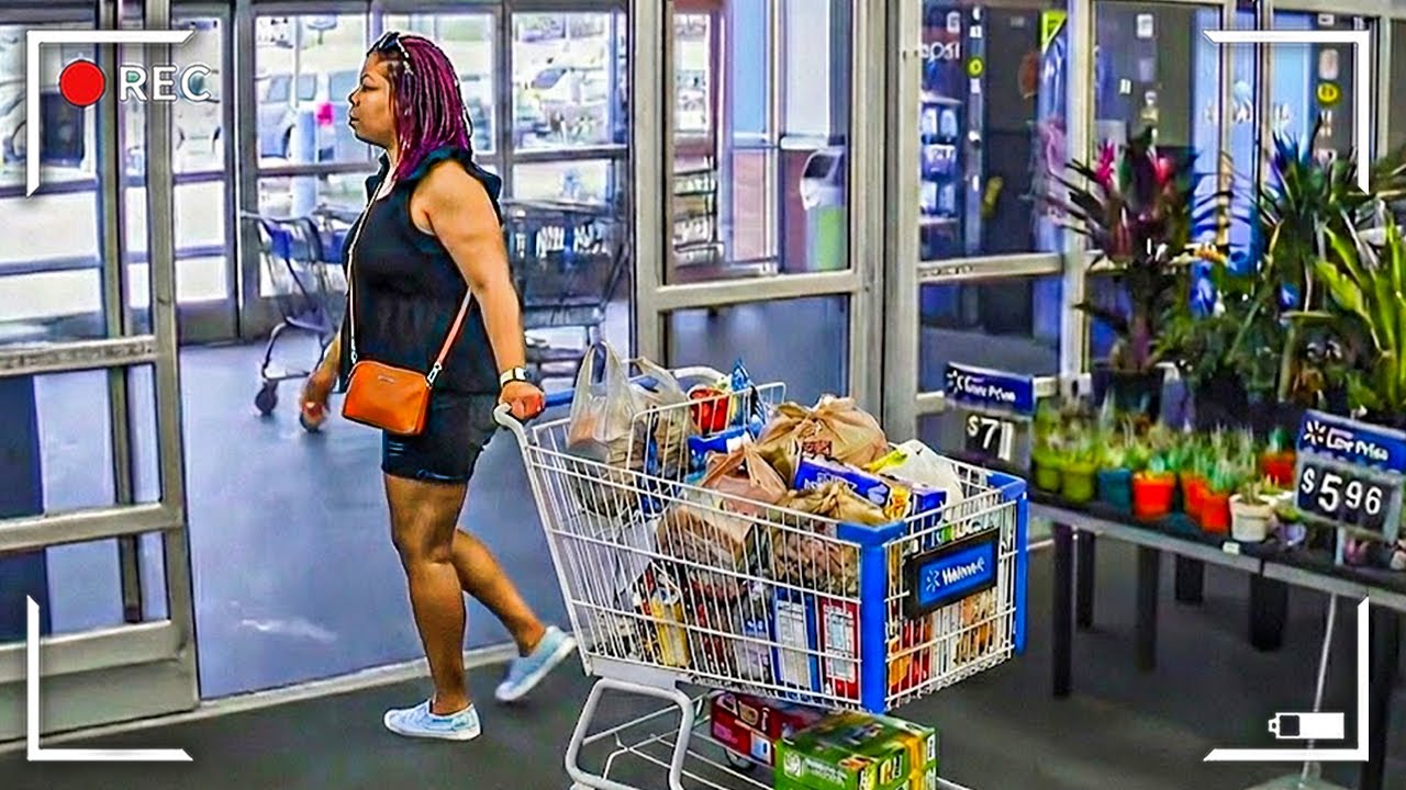 When Shoplifters Think Their Walmart Trip Went Unnoticed