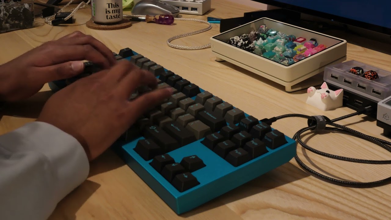 FSR Hope - mx blacks (GHv4) on Alu - GMK