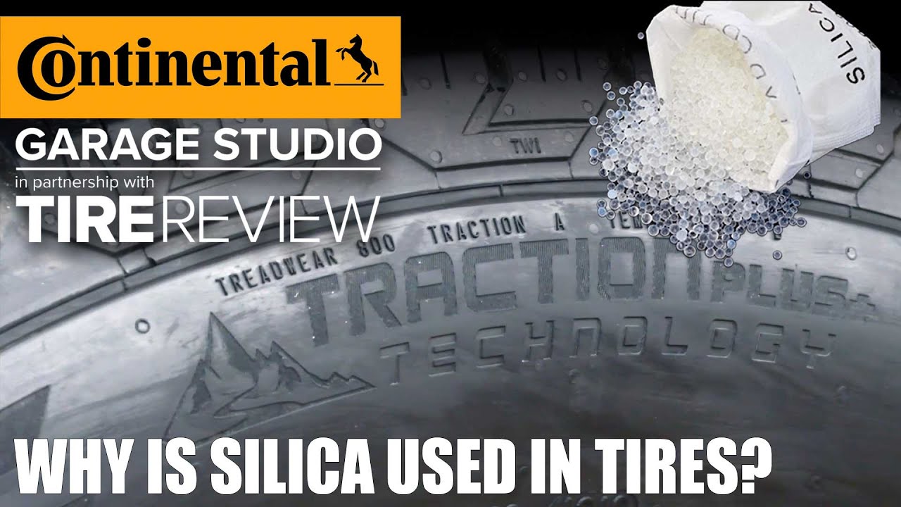 Why is silica used in tires?
