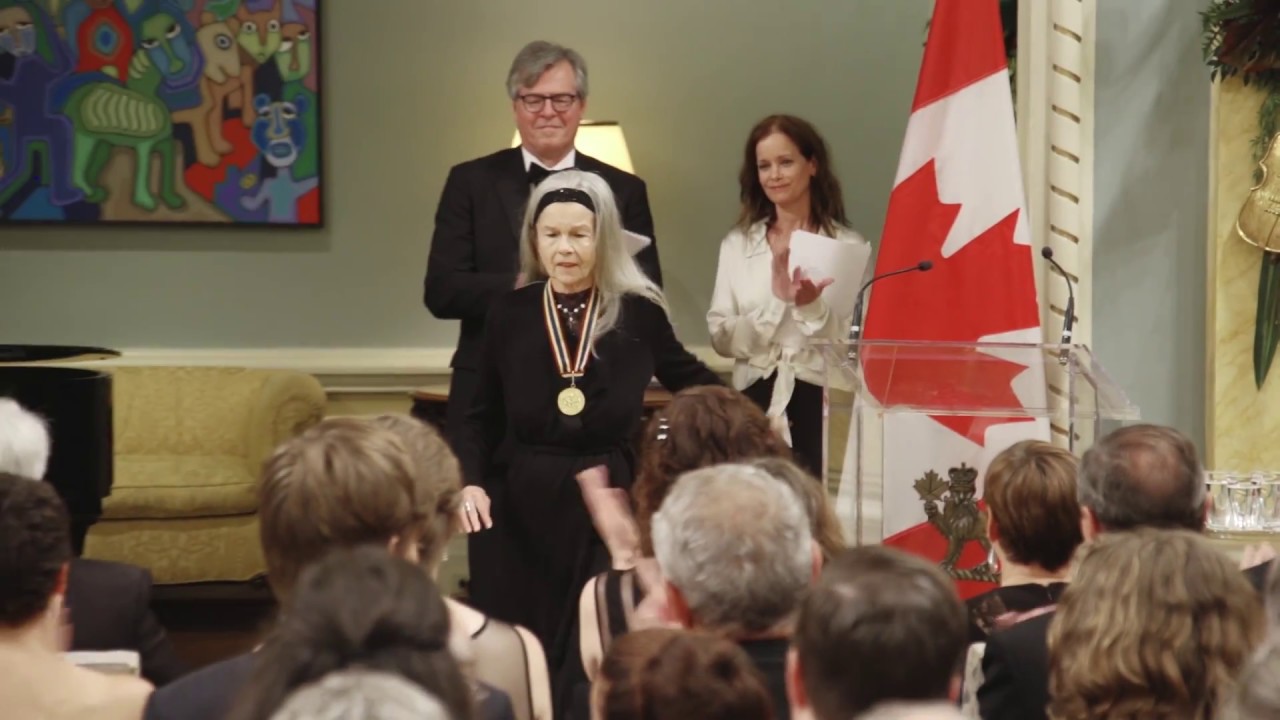Geneviève Bujold à Rideau Hall | Geneviève Bujold at Rideau Hall