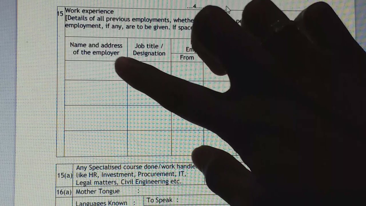 Part-1|RRB (KGB & KVGB) Document verification|Form Filling