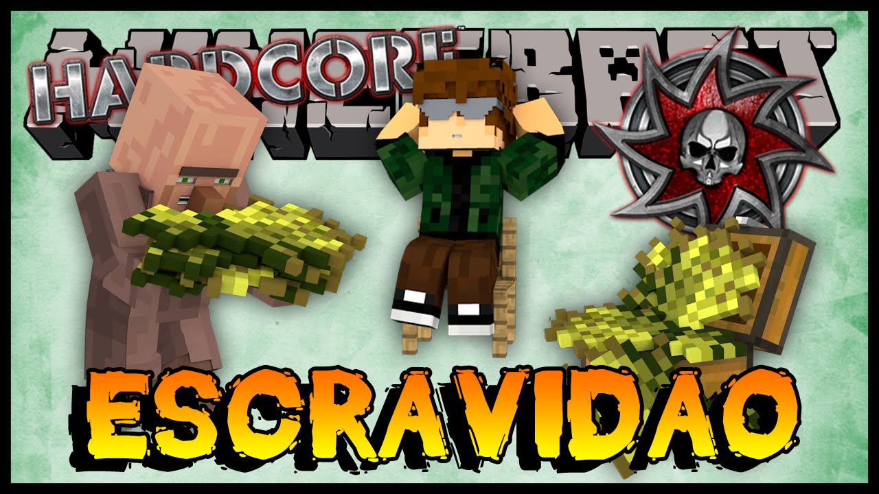 Escravidão (Plantação 100% Automática de Trigo) - Hardcore 2 #04 (Minecraft 1.8)
