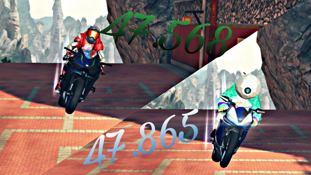 Asphalt8 - Lightning LS-218 / Kawasaki Ninja H2R - Wall Ascent - 47.865 / 47.568 Versus