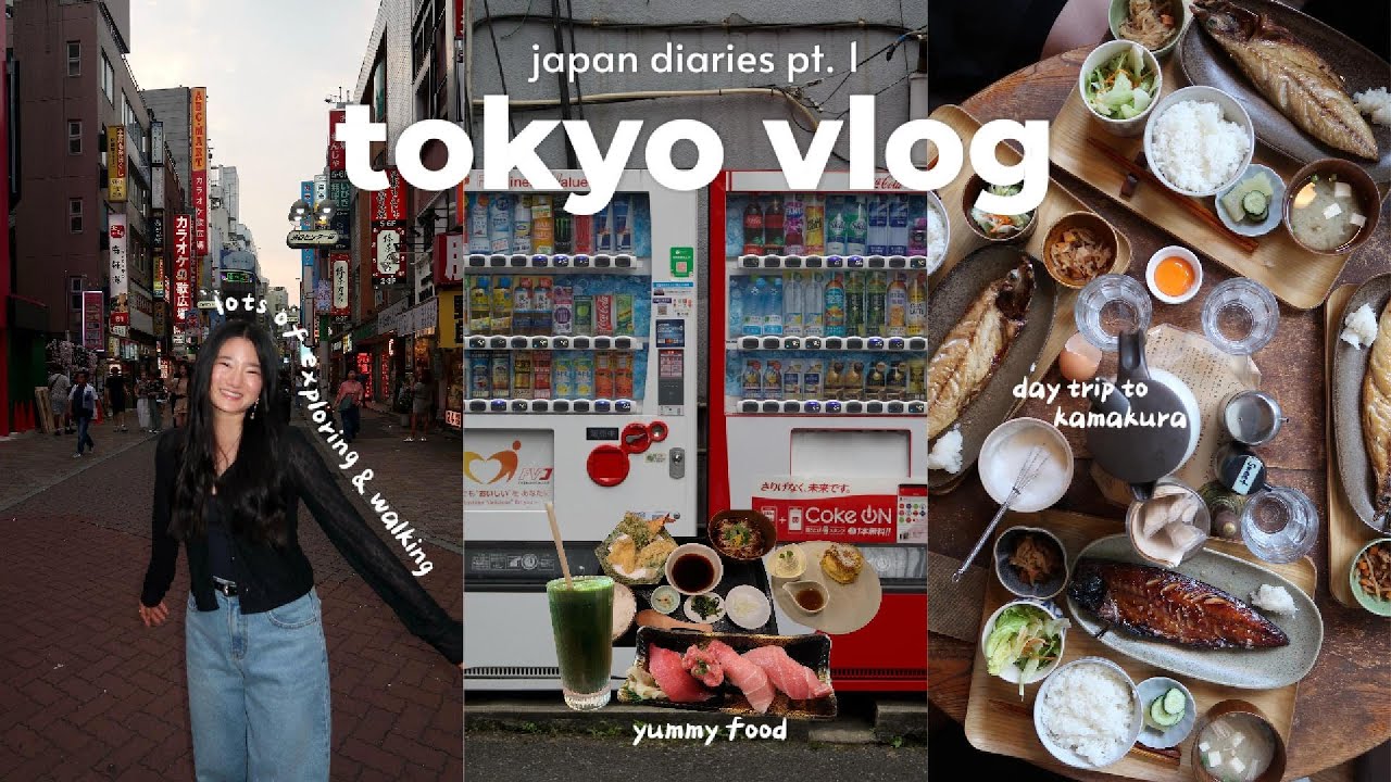 japan diaries 🌸 | 6 days in tokyo + day trip to kamakura