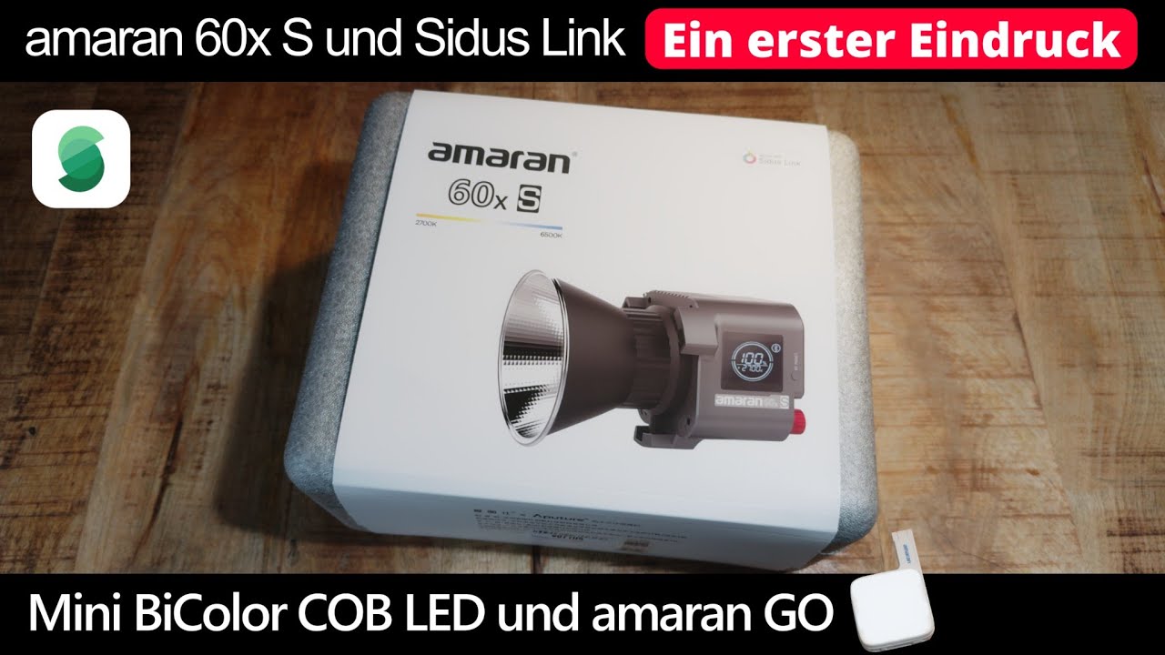 amaran 60x S & GO - Ein erster Eindruck