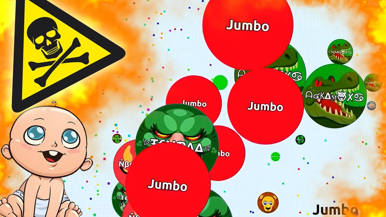 Agar.io — ПРОХОЖДЕНИЕ ОПАСНОЙ ЗОНЫ | Уничтожение команд в Agario