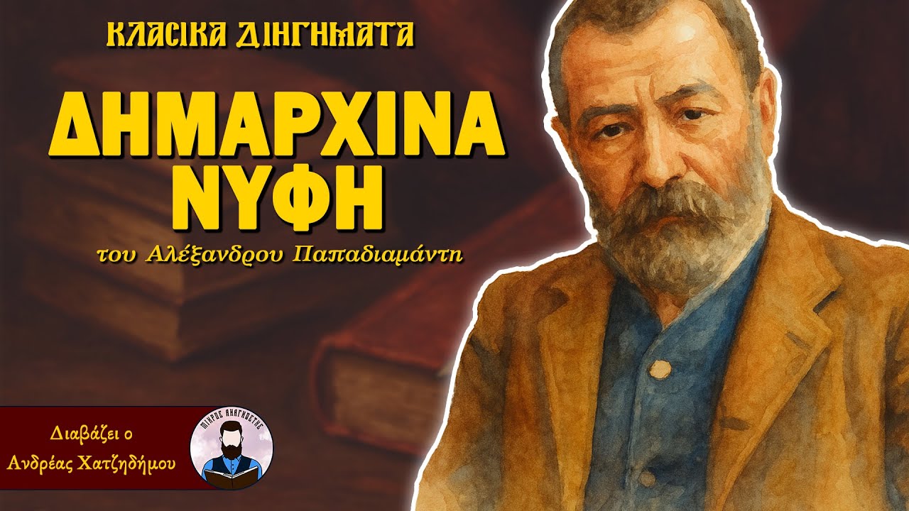 Δημαρχίνα Νύφη - Αλέξανδρος Παπαδιαμάντης | Ο Ανδρέας Διαβάζει Κλασικά Διηγήματα