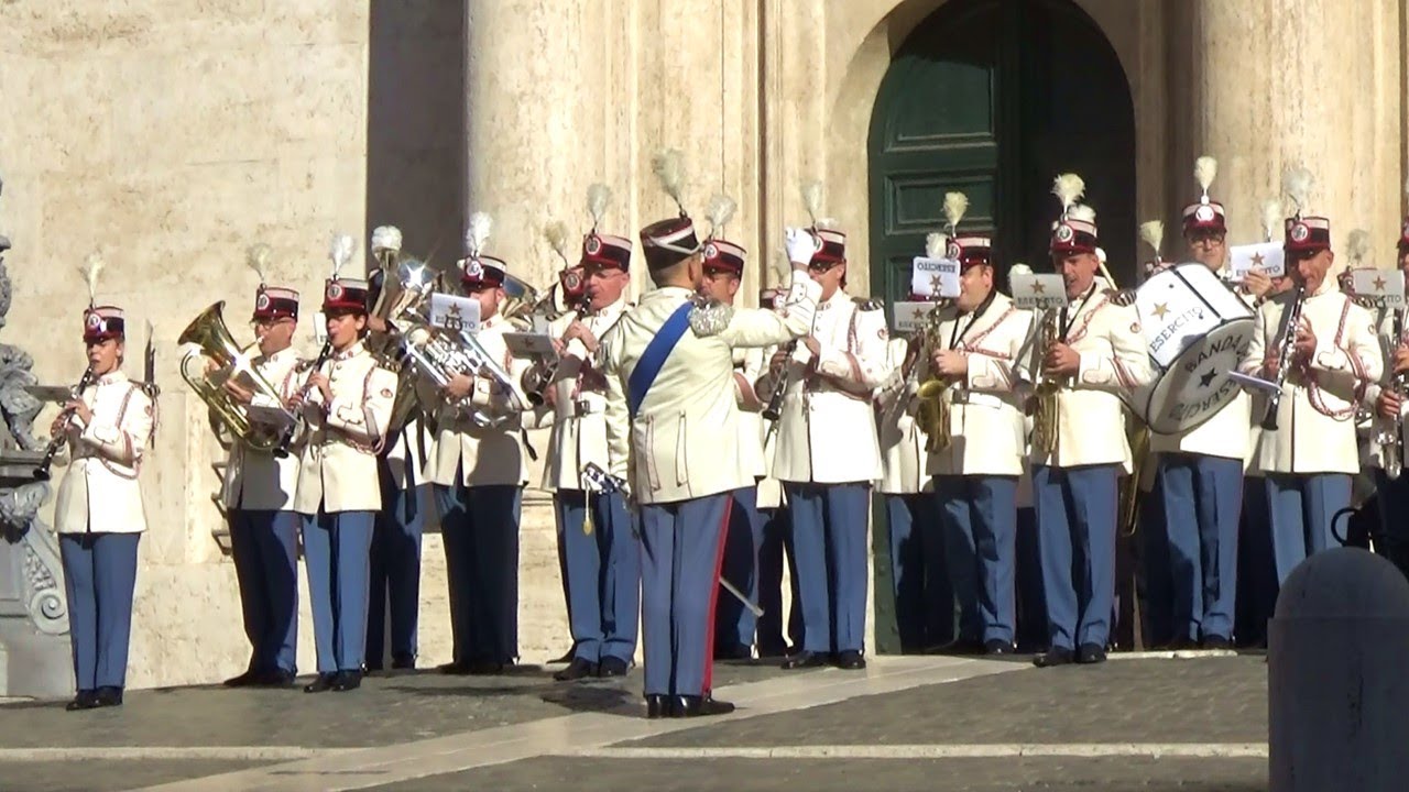 Bianco, Rosso e Verde (marcia) - Banda Musicale dell'Esercito Italiano