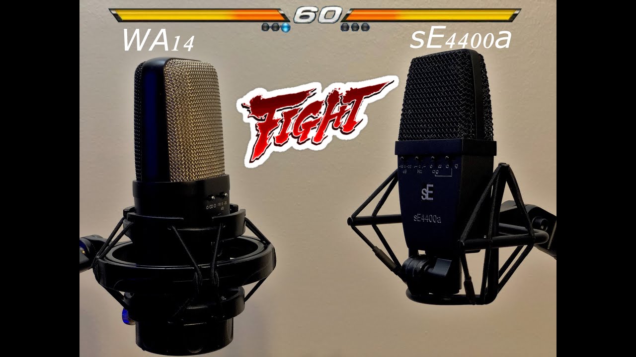 Warm Audio WA14 vs sE Electronics sE4400a on Drums