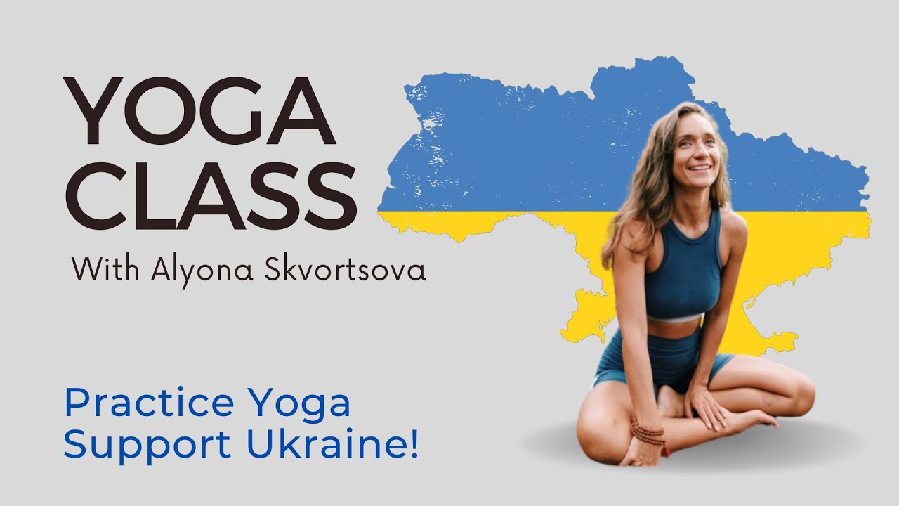 Online yoga practice for healing the spine and calming the nerves. Йога для хребта та заспокоєння.