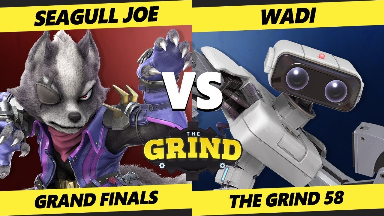 Smash Ultimate Tournament - Seagull Joe (Wolf, Palutena) Vs WaDi [L] (Rob) The Grind 58 Grand Finals