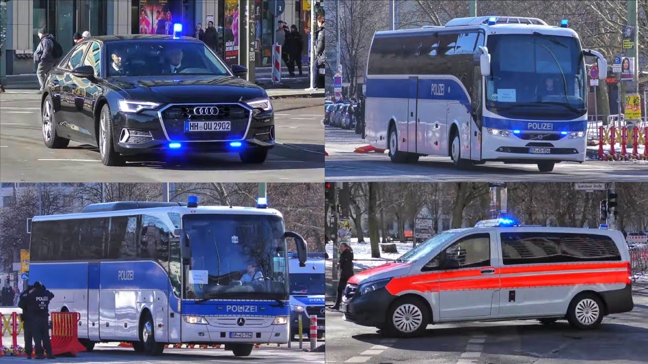 [🚨 𝗧𝗥𝗔𝗨𝗘𝗥𝗦𝗧𝗔𝗔𝗧𝗦𝗔𝗞𝗧] Kolonnenfahrten 》sMKW, NEF, Z-PKW unm. || Berliner Berlin / Bundespolizei