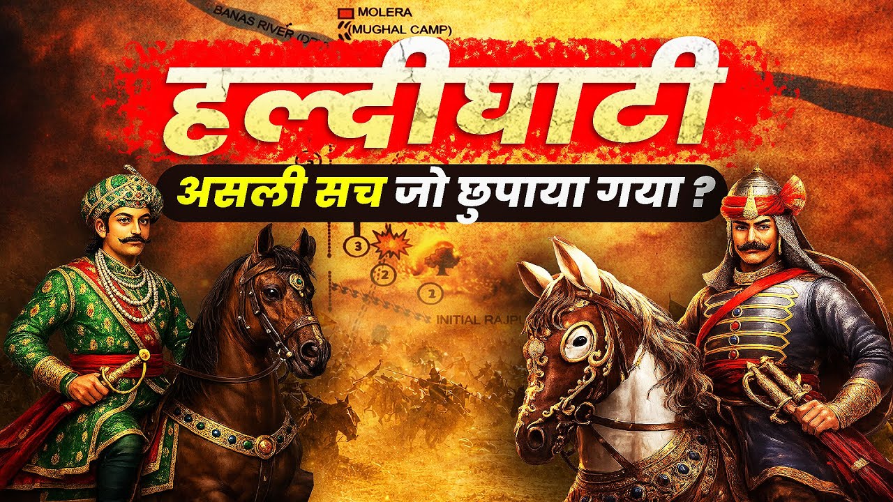 हल्दीघाटी युद्ध की पूरी कहानी | Maharana Pratap | Battle of Haldighati