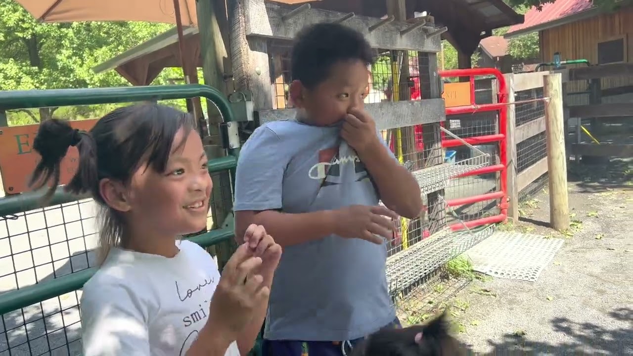 Maryland zoo with kids
