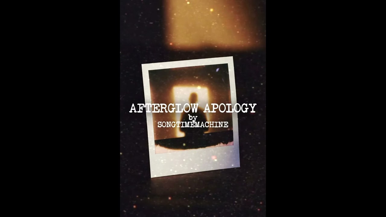 AFTERGLOW APOLOGY ⚡ Emotional Pop EDM Anthem | SONGTIMEMACHINE
