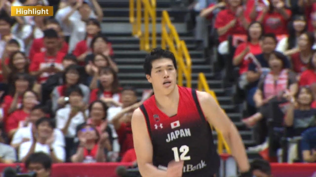 【ハイライト】バスケ男子日本代表･国際試合 日本 vs ドイツ（2019.8.24）