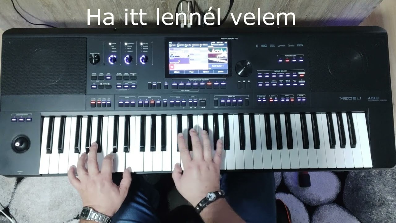 ELIT MUSIC - Medeli AKX10HU magyar stílusok ritmusok Lassu dalok 1.