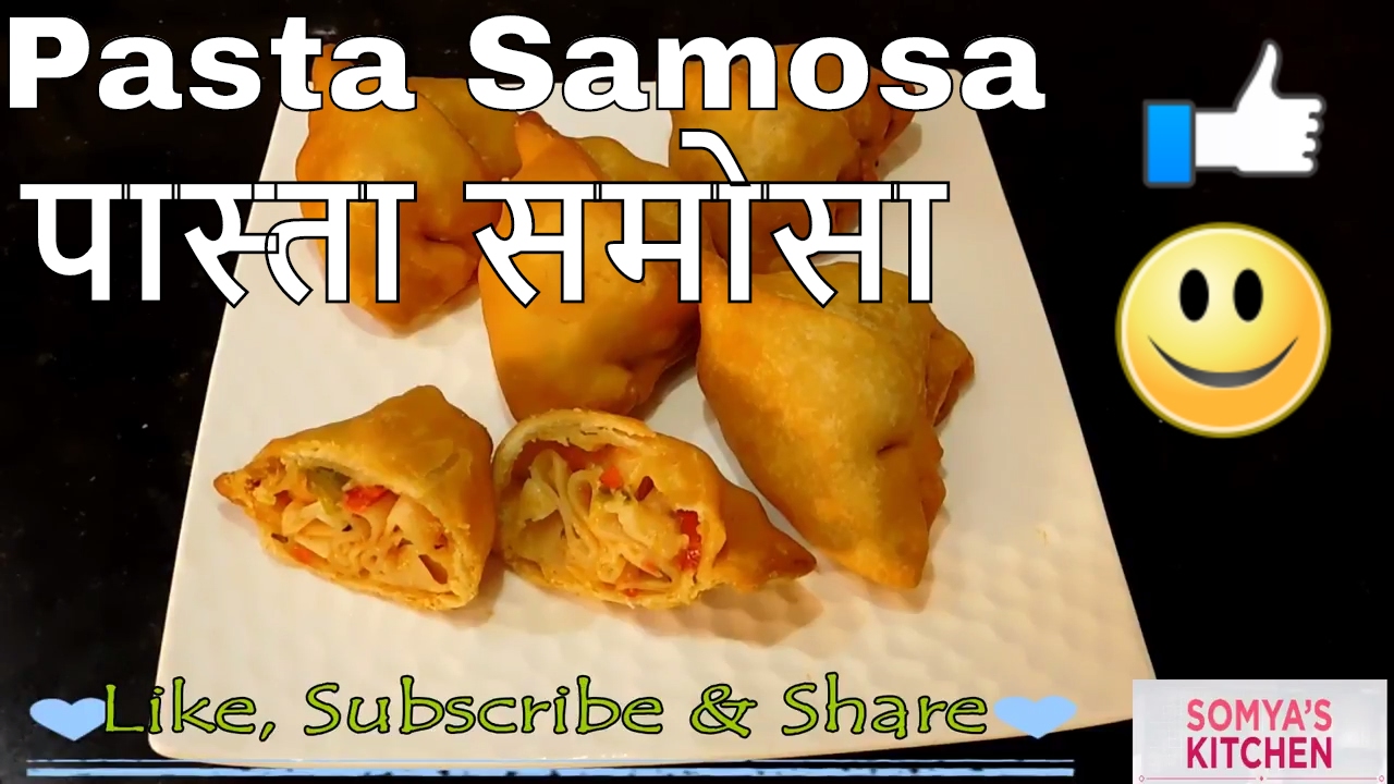 Pasta Samosa | Unique | Tasty & Easy | Samosa Recipe by Somya's Kitchen