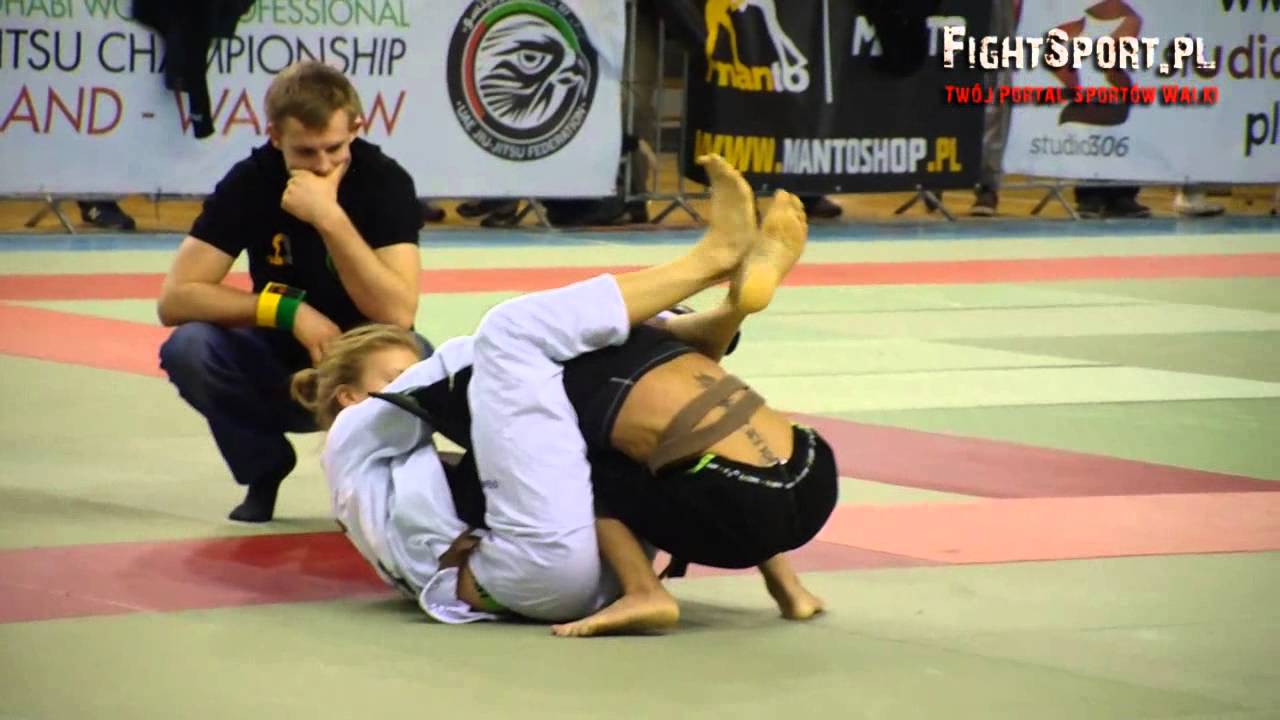 Irena Preiss na WPJJC w Warszawie - walka o 3 miejsce w kat. Open