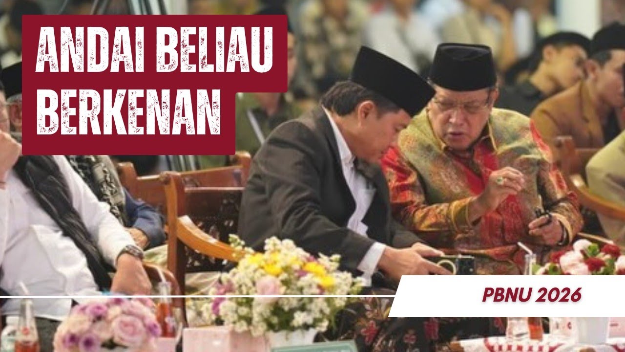 KH SAID AGIL SIRAJ DI PONDOK API TEGALREJO GUS YUSUF CHUDLORI