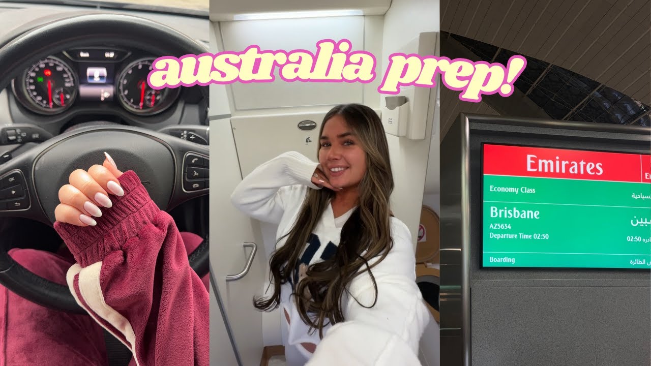 AUSTRALIA HOLIDAY PREP | New Brunette Hair, Lash Lifts, Nails & Shopping!
