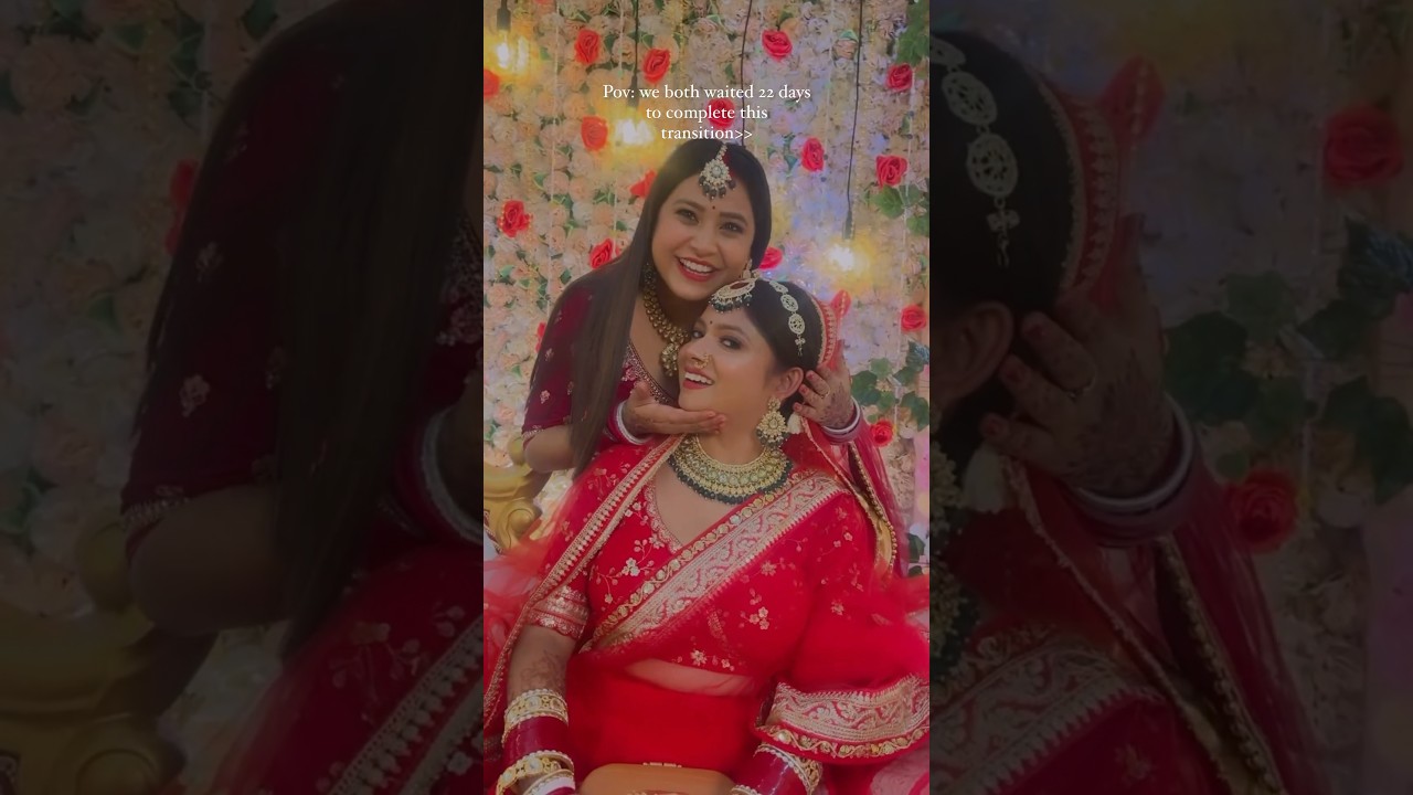 I&rsquo;m so glad we did it ❤️ #wedding #bengaliweddingvlog #shortsviral #banglavlog