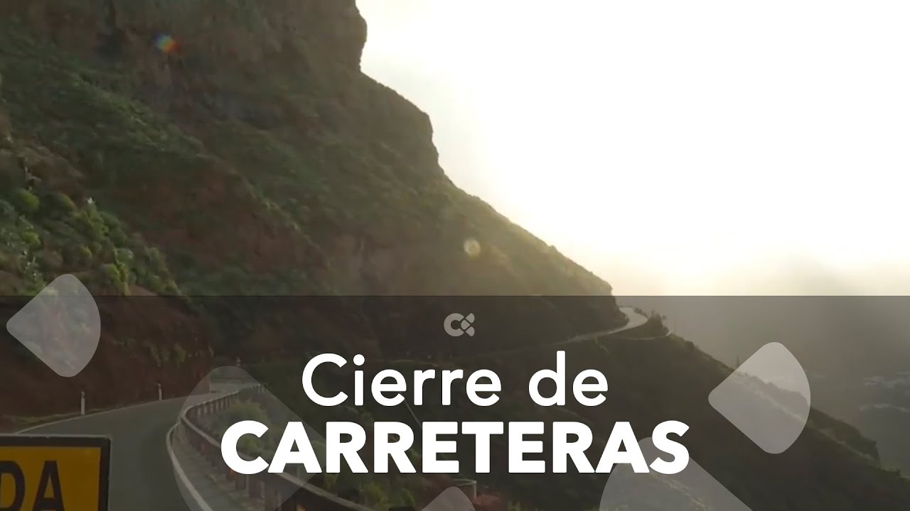 Desprendimientos en la cumbre obligan a cerrar carreteras en Gran Canaria