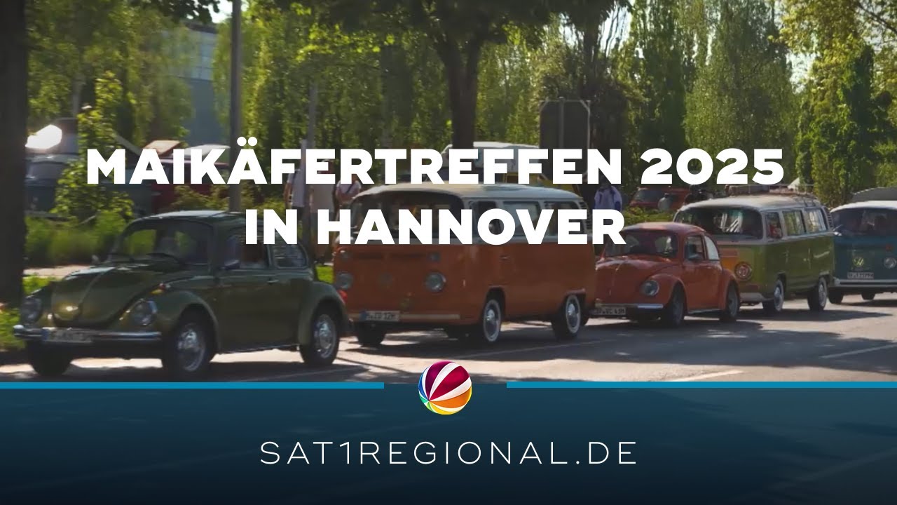 Maikäfertreffen 2025 mit 3.000 Oldtimern in Hannover