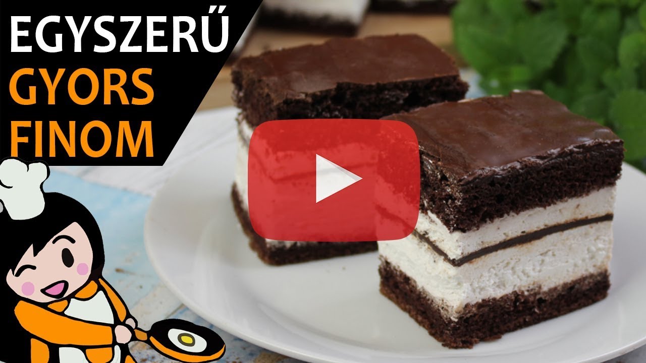 Kinder pingui szelet - Recept Vide&oacute;k