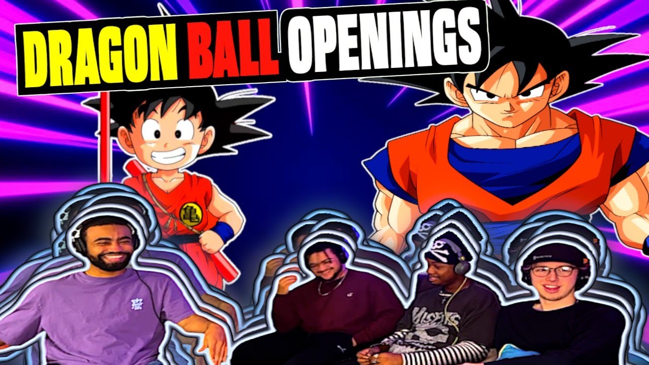 First Time Reacting to DRAGON BALL Openings | Musicians React - Tejidotcom