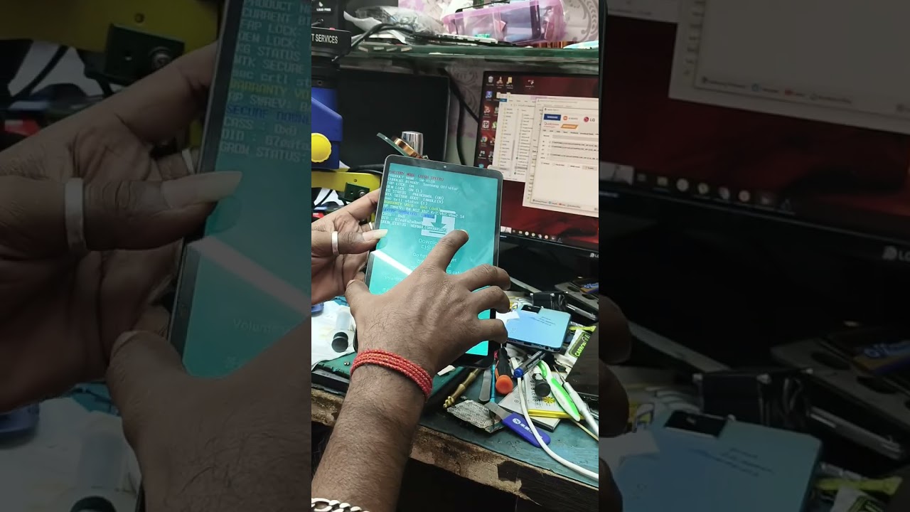 Samsung x110 normal connection full prosess 