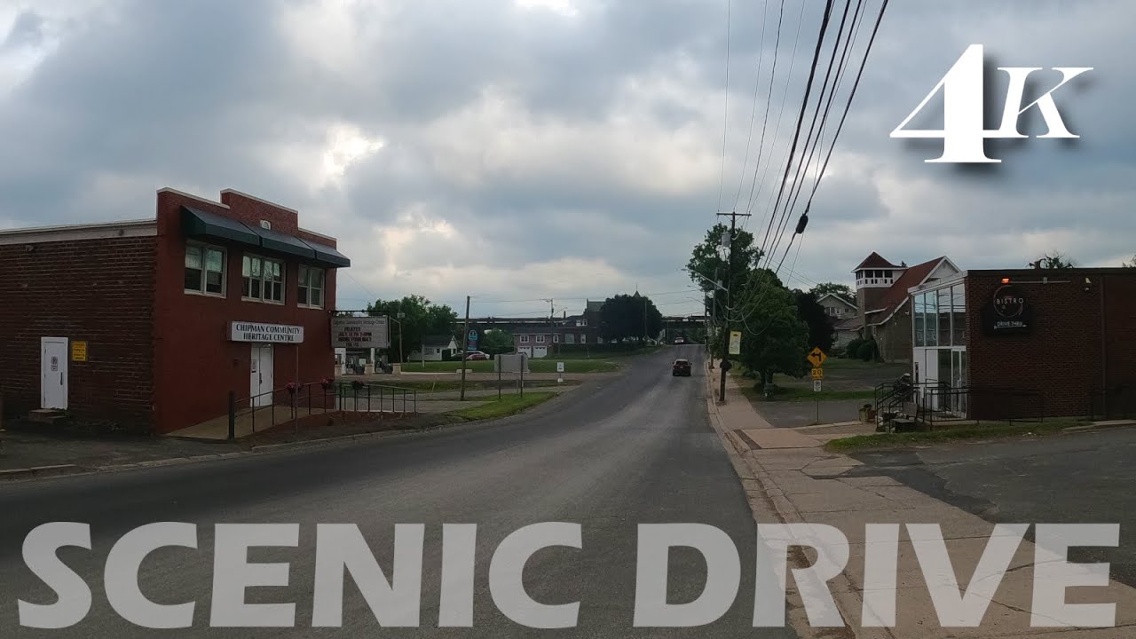 Scenic Drive from Minto to Chipman  |  4k  |  New Brunswick, Canada