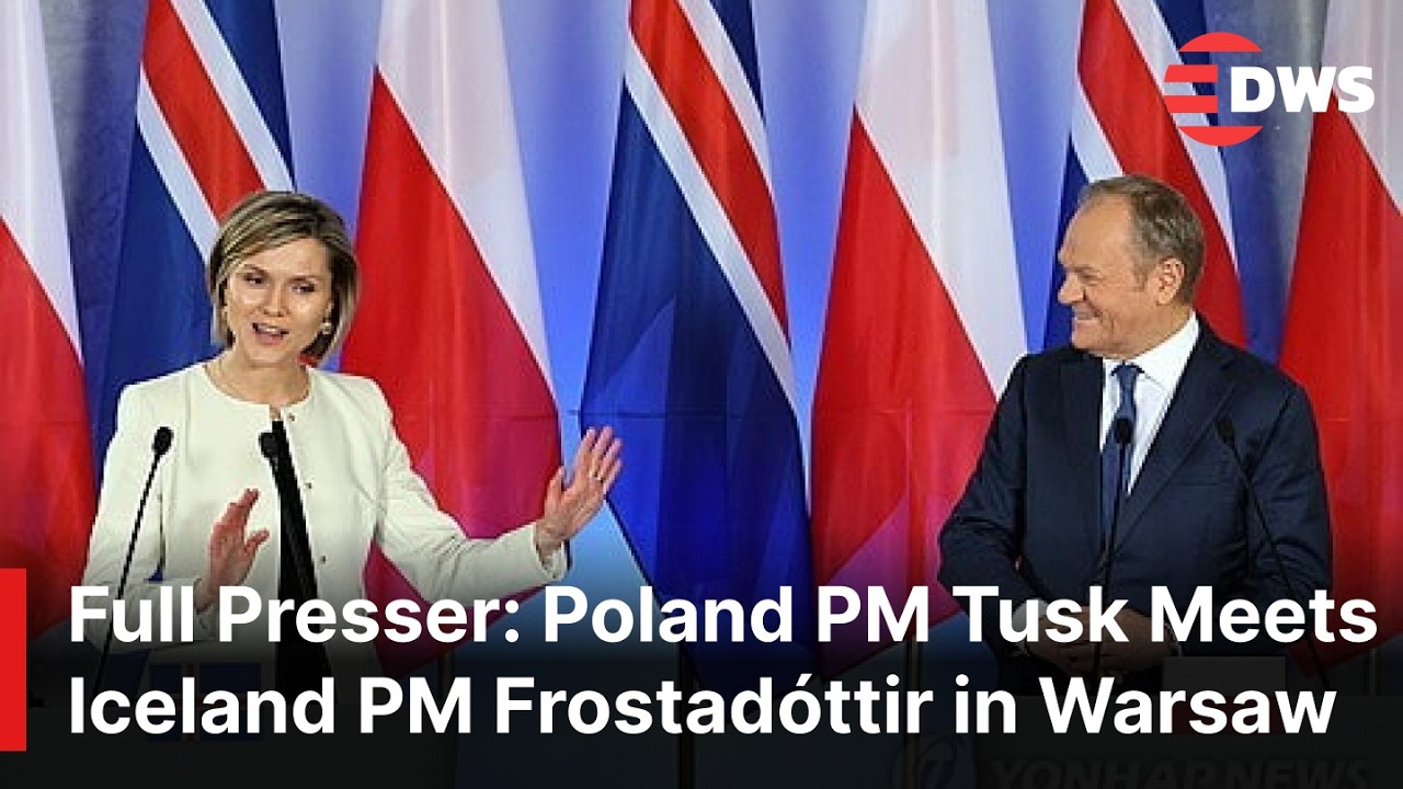 FULL PRESSER: Tusk Backs Iceland’s EU Path | Poland–Iceland Security Talks on Ukraine & NATO | AC1E