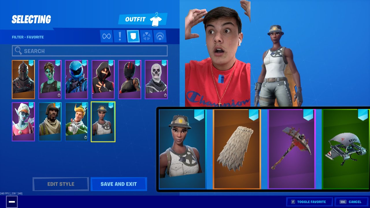 2020 *RAREST* FORTNITE LOCKER TOUR (Recon Expert, Aerial, OG Ghoul)