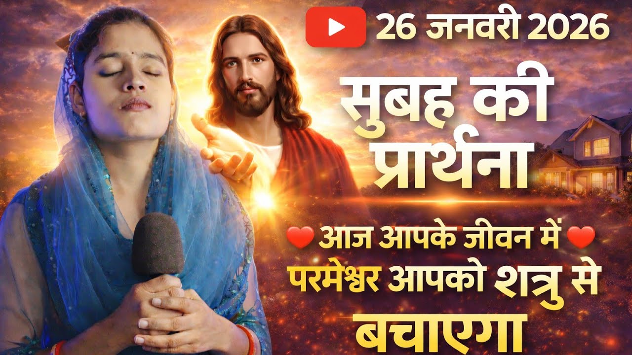 Morning Prayer | प्रभु आपको बचायेगा | #motivation#pray#healingprayer#prarthna#yeshu#faith
