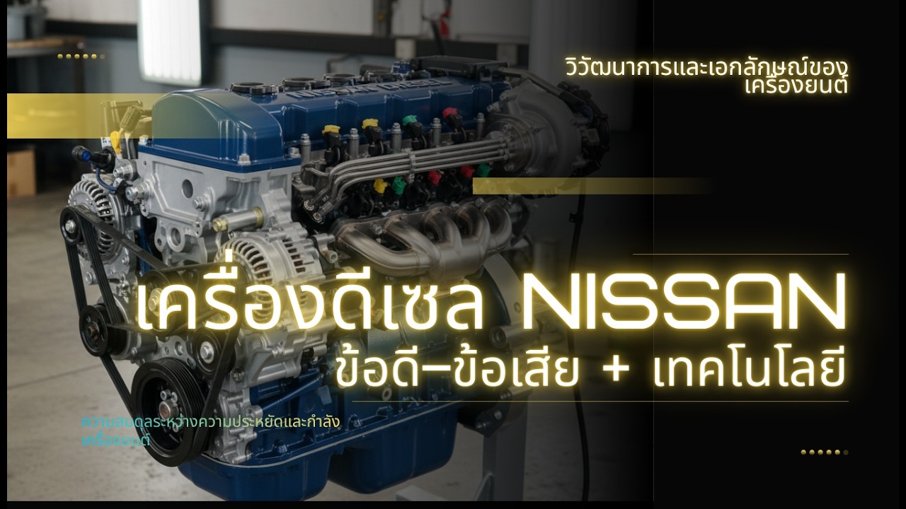 เครื่องดีเซลนิสสัน...มรดกจอมพลัง