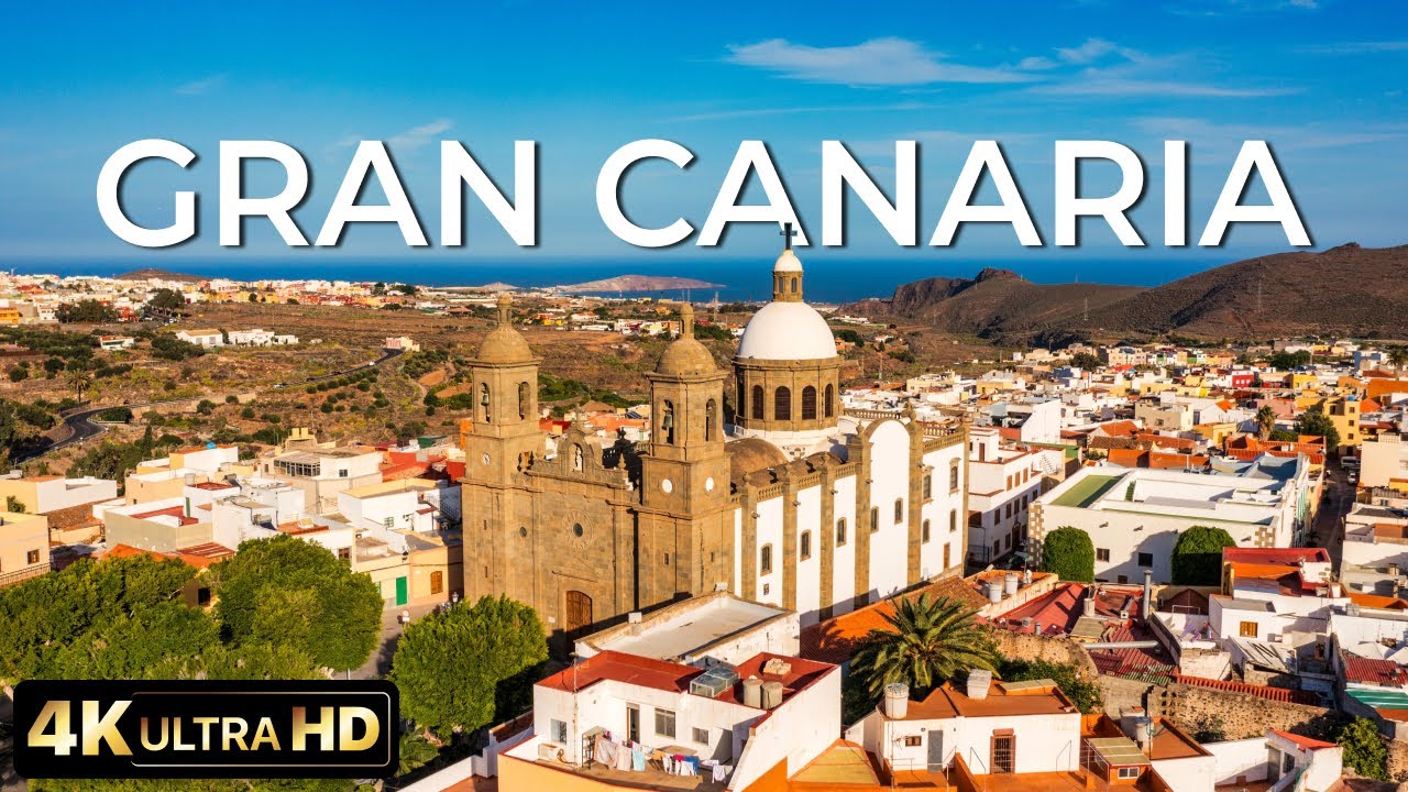 Gran Canaria Canary Islands 2026 🌋 | Stunning Landscapes in 4K + Relaxing Music
