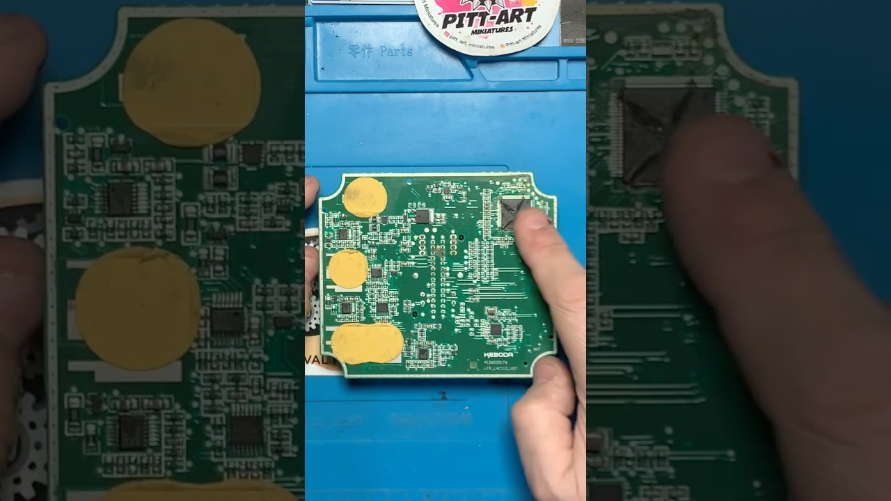 Smonto centralina auto - Microprocessore esploso !