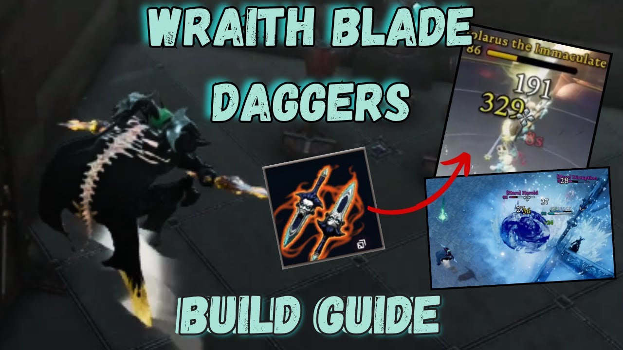 V Rising 1.1 |  Wraith Blade Daggers Build Guide