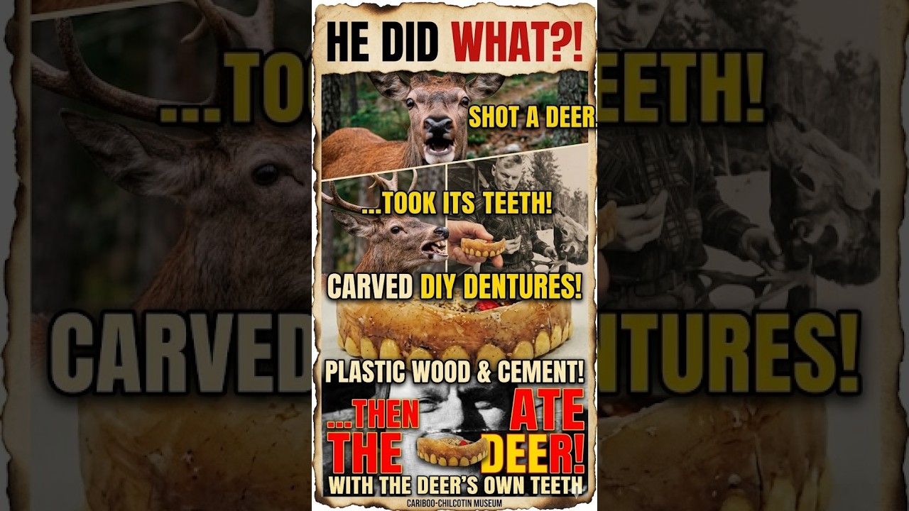 Wharton Made Dentures Out of Deer Teeth #inventions #hunting #weirdfacts #woodscraft