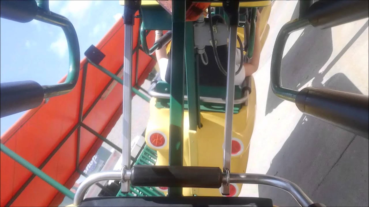 Carowinds: Scream Weaver on Ride POV / July 12, 2014