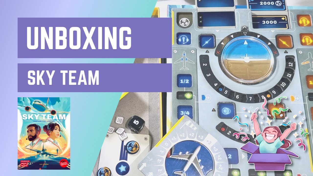 📦 Unboxing Sky Team ✈️