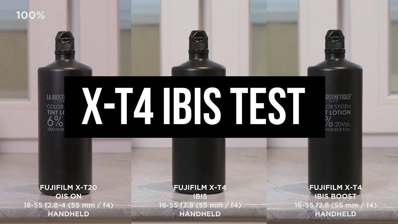 Fujifilm X T4 IBIS Test and comparison