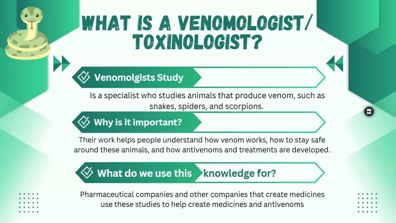Marine Science B 1.6 Venomology