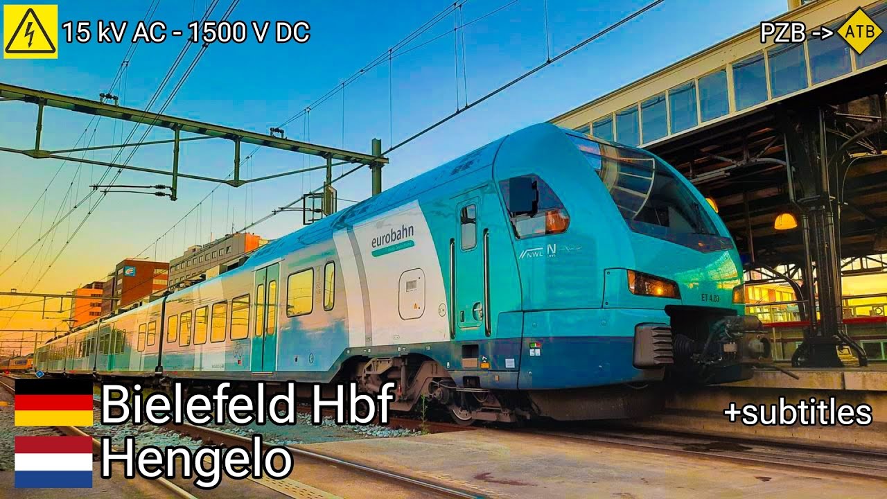 Wiehengebirgsbahn RB61 Bielefeld-Hengelo Grensland Express