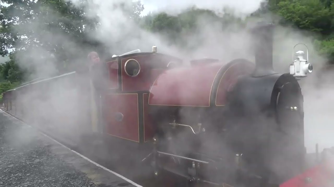 A day in the life of a little train on the Corris Railway