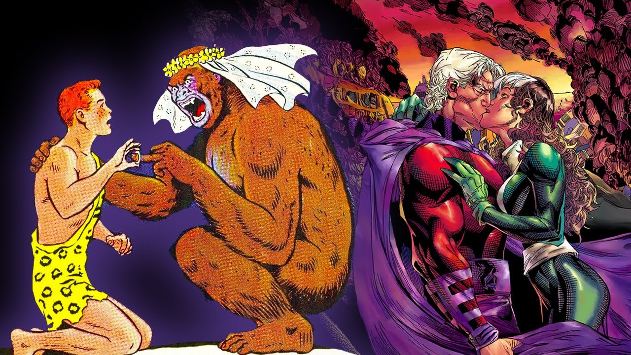 Top 10 Strangest Superhero Love Interests